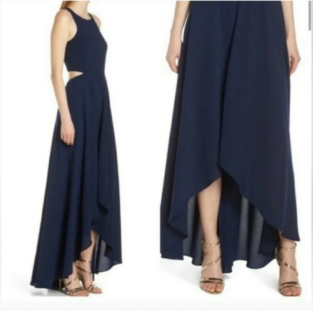 Ali and Jay Navy Blue Gown